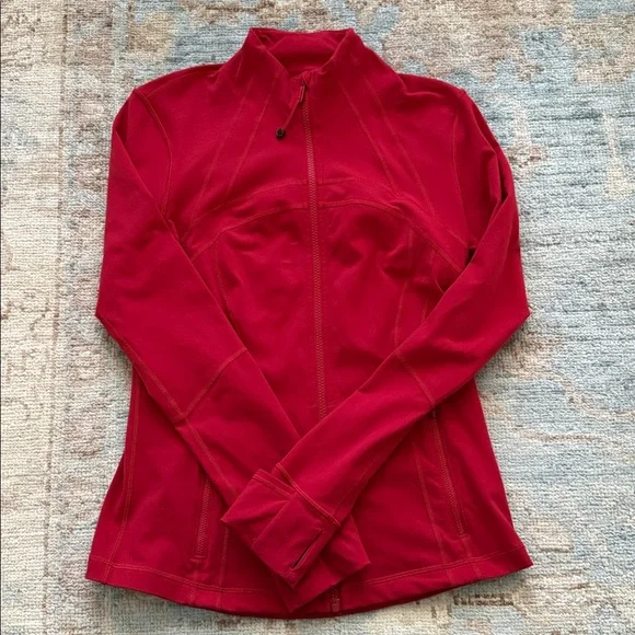 Lululemon Define Jacket Dark Red - Picture 2 of 4